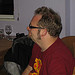 Jon Hicks looks on